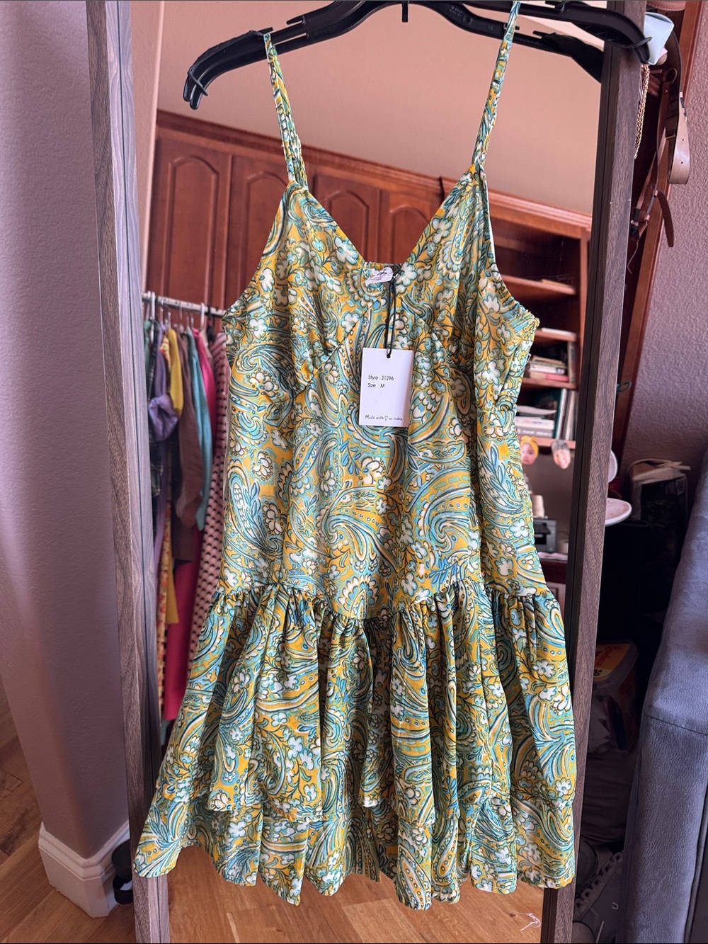 NWT Japna paisley Mini Dress